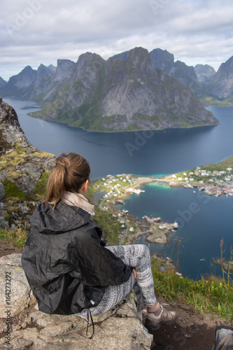 Superbe paysage des îles Lofoten, Norvège