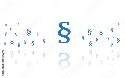 Paragraph mit Serifen Reflektierend Weiss