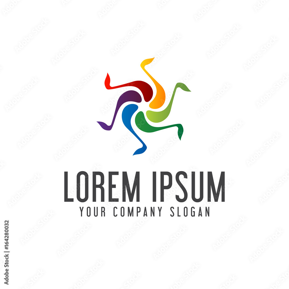 Arts entertaiment Music logo design concept template Arts entertaiment Music logo design concept template