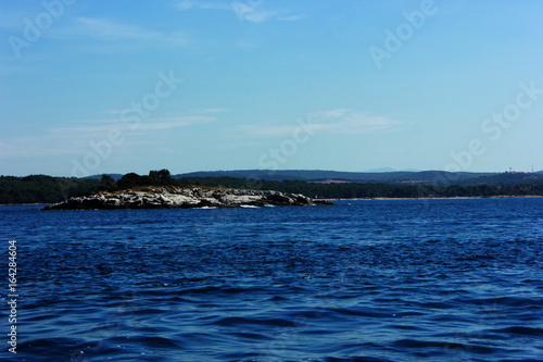 little island near seaside