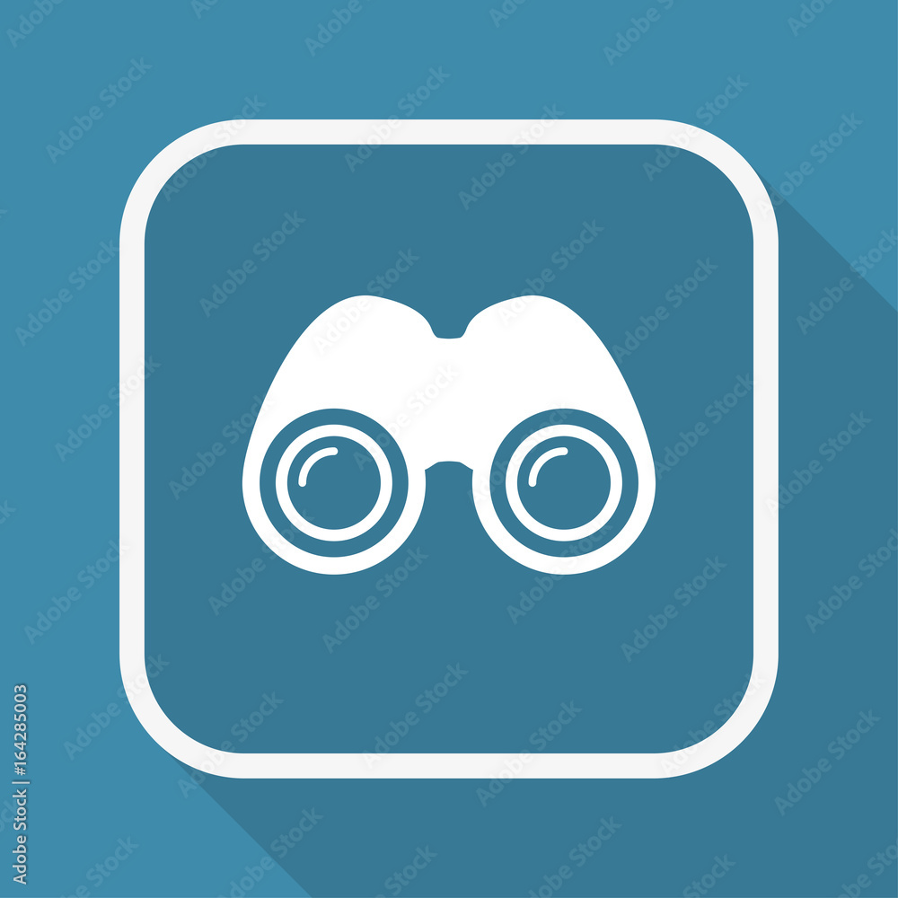 App Button mit Schatten - Fernglas App Button mit Schatten - Fernglas