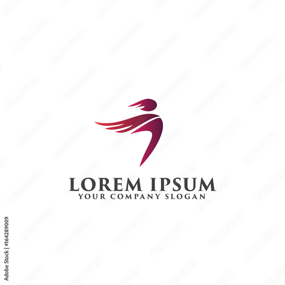 luxury people logo design concept template luxury people logo design concept template