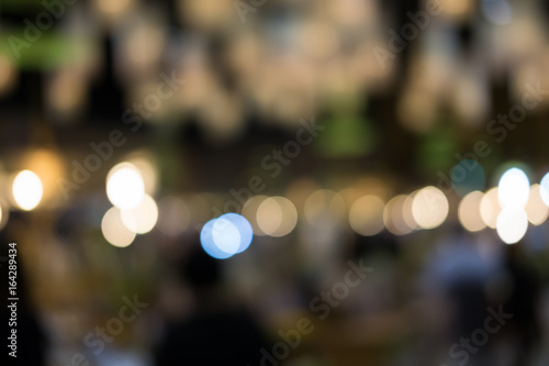 people in expo exhibition hall, public event, business trade show. blur image for abstract background