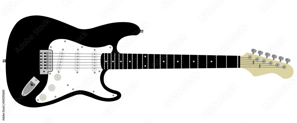 Naklejka premium Gitara elektryczna