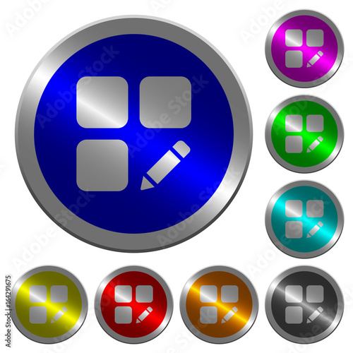 Rename component luminous coin-like round color buttons