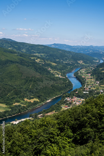 River Drina in the Valley of Tara Mountain