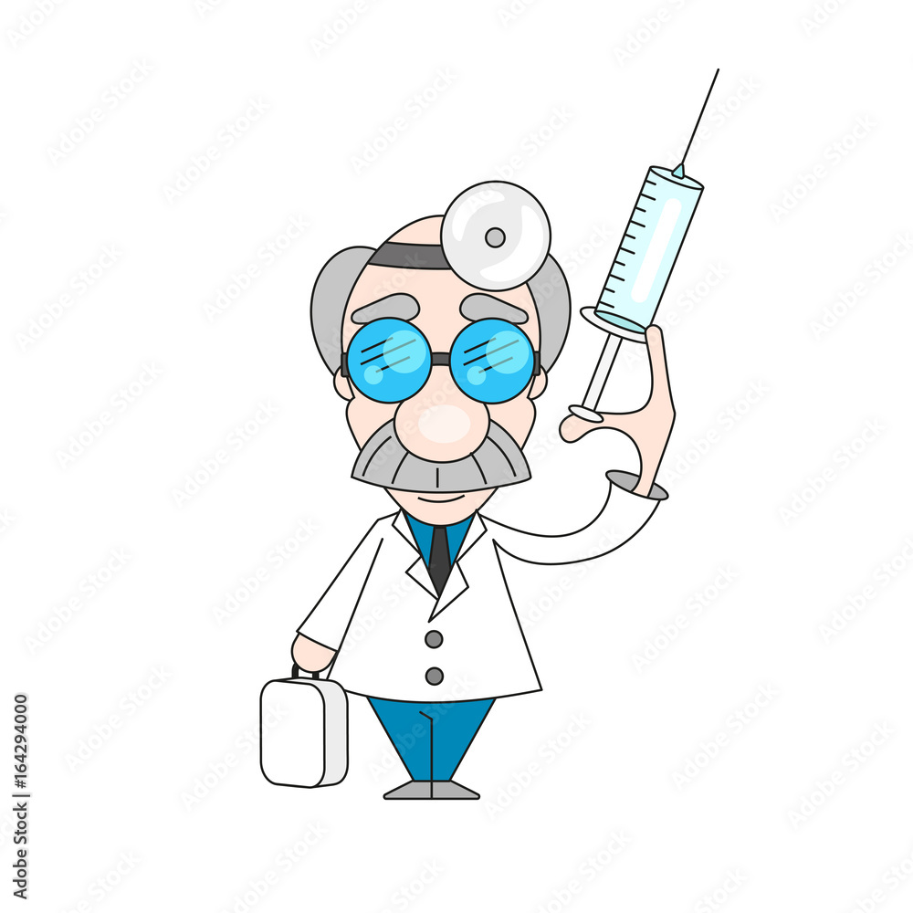 Old professional doctors. Old professional doctors.