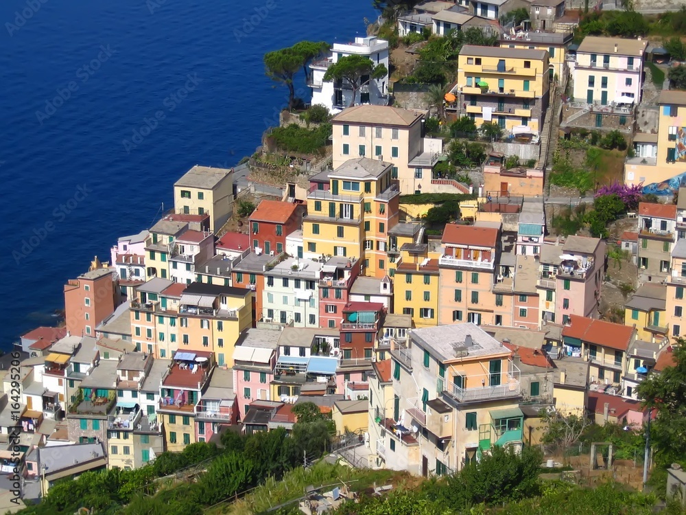 Village de Riomaggiore, Cinque Terre (Italie)