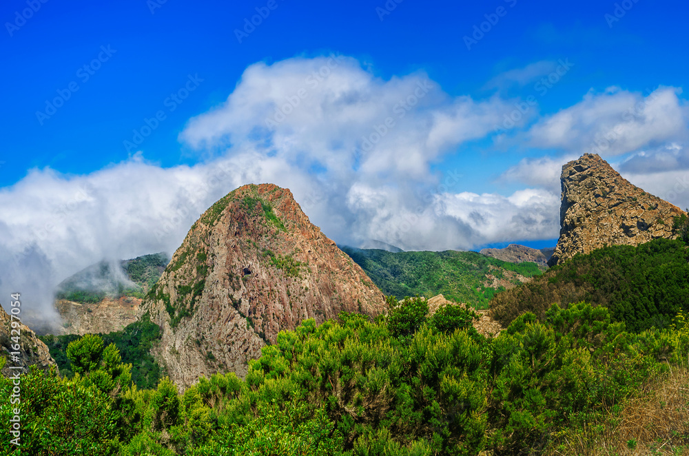 Los Roques (The Rocks), La Gomera, Canary Islands, Spain