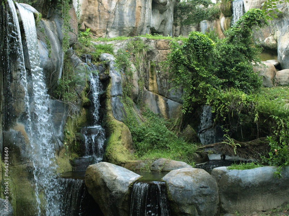 Waterfall in the forest Waterfall in the forest