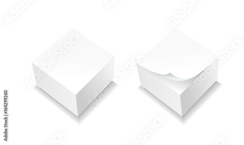 Realistic spiral note paper.