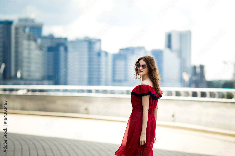beautiful cute sexy brunette girl walking around the city beautiful cute sexy brunette girl walking around the city