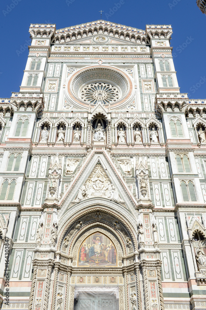 Cathedral of Saint Mary of Flower at Florence on Italy.