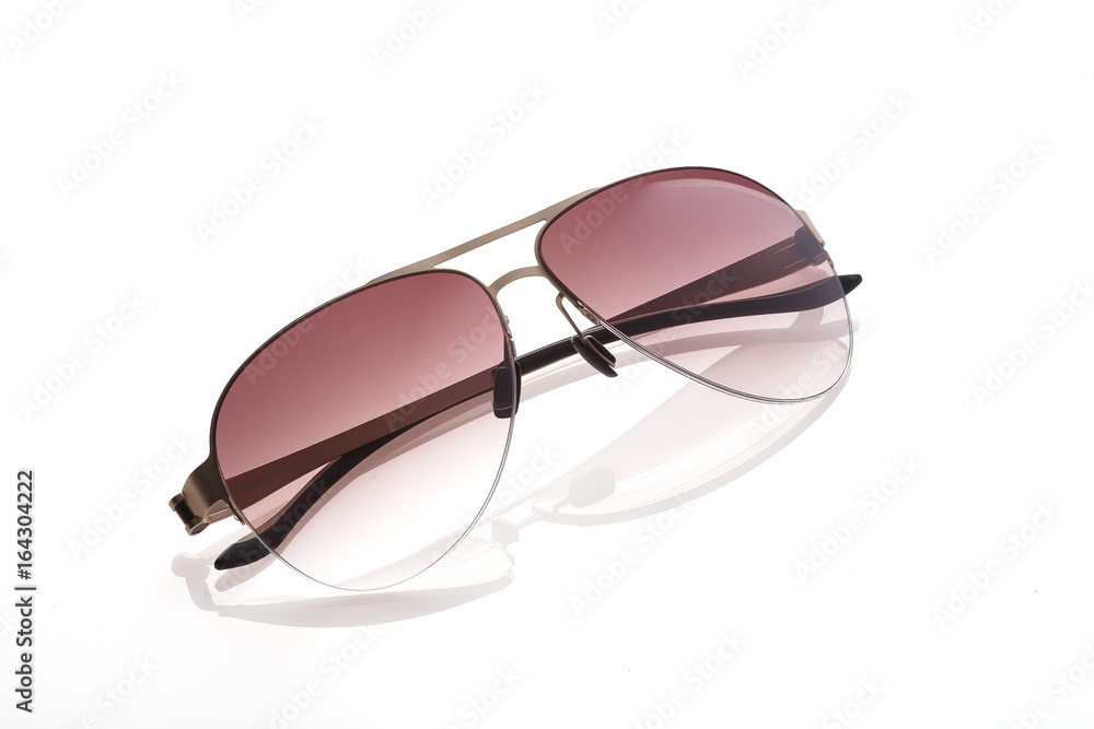 Sunglass on the white background Sunglass on the white background