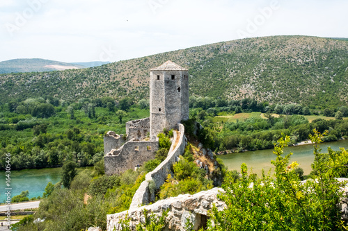 Pocitelj, an ancient city in the south of Bosnia and Herzegovina near Mostar  photo