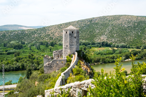 Wallpaper Mural Pocitelj, an ancient city in the south of Bosnia and Herzegovina near Mostar  Torontodigital.ca