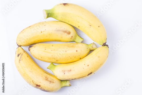 Banana isolated on white background