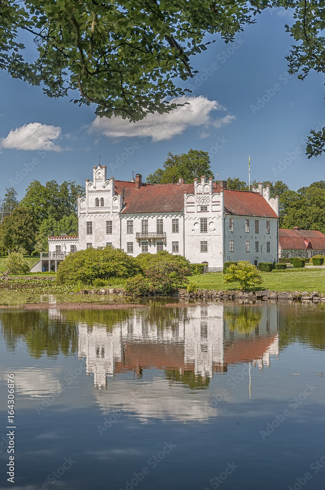 Wanas Castle Reflection