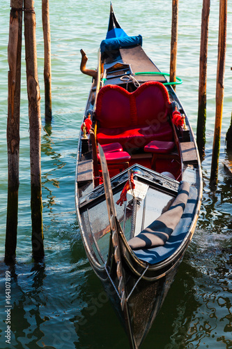 Gondola in Venice, Italy.