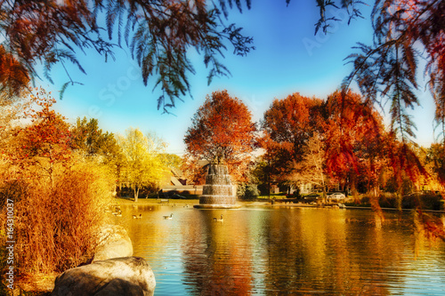 Goodale Park, located in the Victorian Village area of Columbus, Ohio, covers 32 acres and is the oldest park in the city.