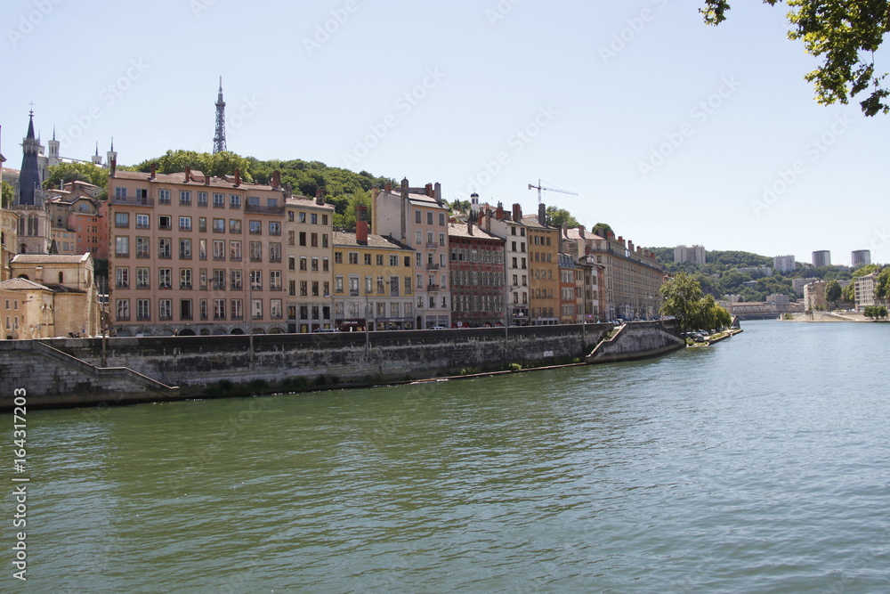 Quai de la Saône à Lyon