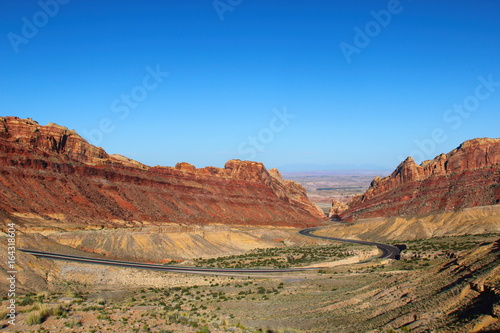 Rock formations in Utah - Nevada road trip