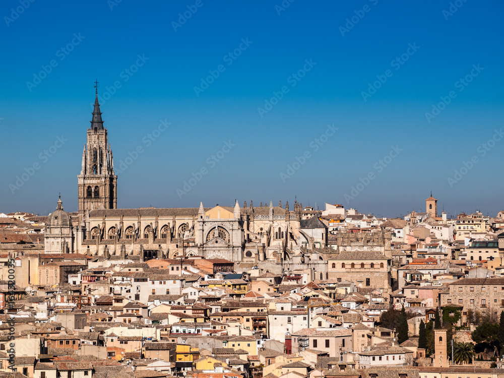 Detail of Cathedral of  Toledo, Spain