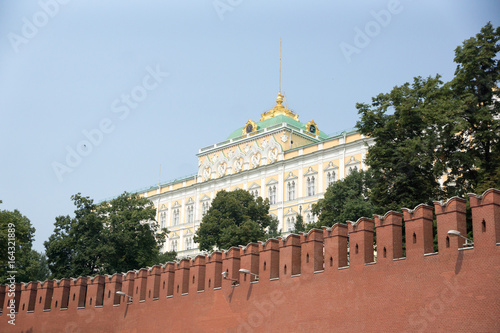 Canvas Print Inside moscow kremlin red square
