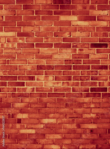 Red brick wall texture background. Abstract wallpaper. Perfect texture for the interior exterior any possible industrial grunge vintage hipster background. 