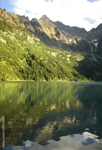 Sea Eye (Morskie Oko) lake near Zakopane. Poland