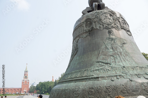 Tsar Bell inside red square kremlin  photo