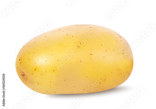 Fotografia potato isolated on white