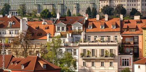Photography Sunny European Rooftops and Balconies