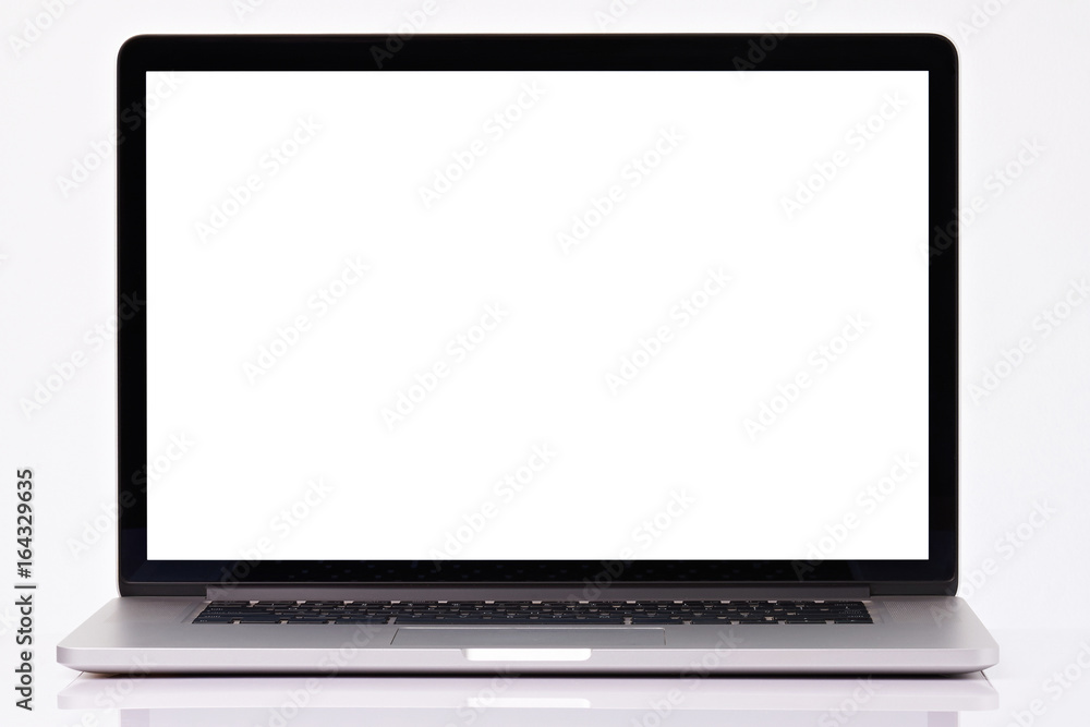 Blank laptop display Blank laptop display