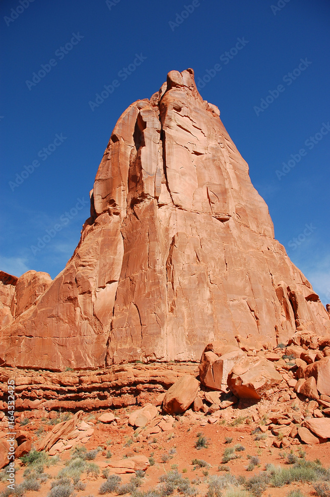 red rock mountain cliff in southwest of USA red rock mountain cliff in southwest of USA
