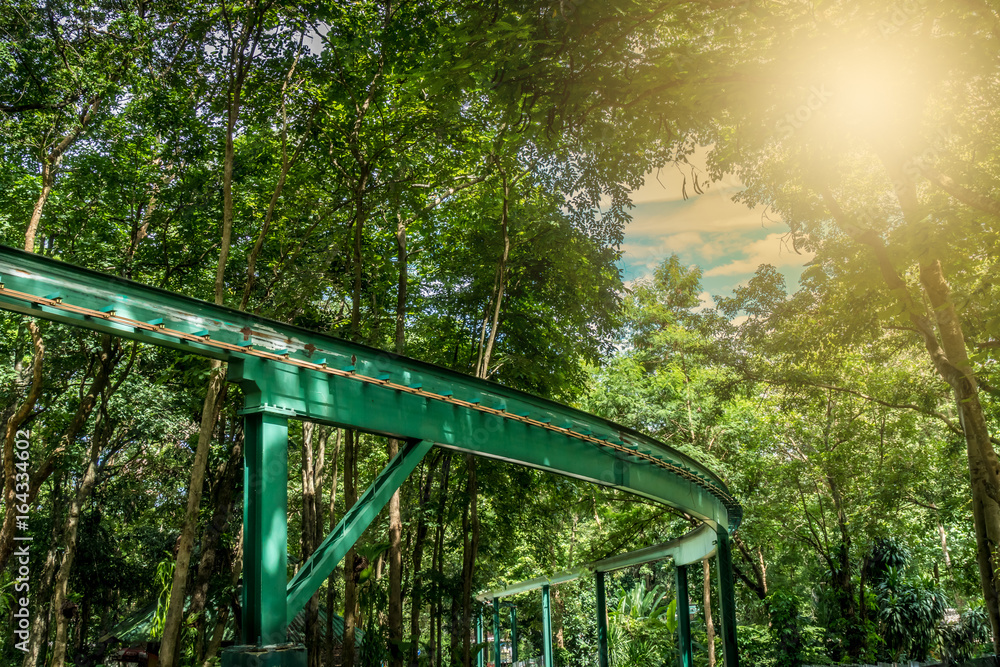 Track of monorail Track of monorail