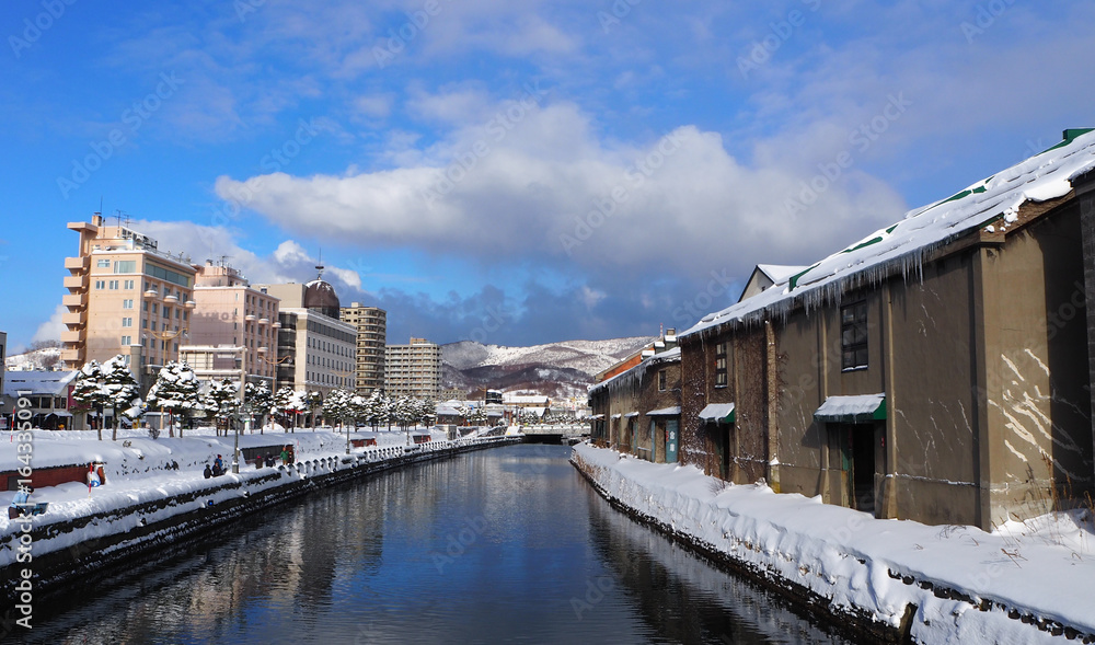 Otaru Canal in Hokkaido