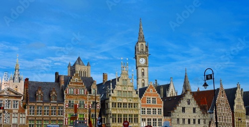 Central Ghent, Belgium Skyline