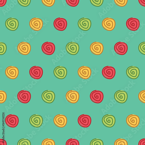 Spiral pattern seamless background