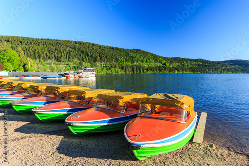 Lake Titisee Neustadt in the Black Forest.