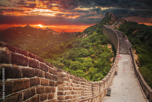 Valokuva great Chinese wall