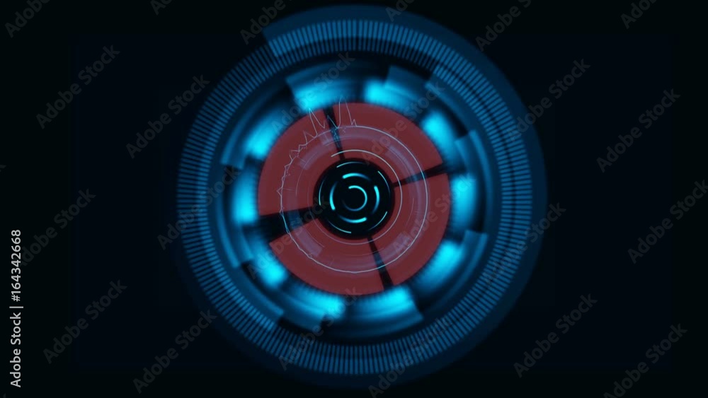 Technology background. Sci-fi futuristic Spaceship. HUD Technology background. Sci-fi futuristic Spaceship. HUD