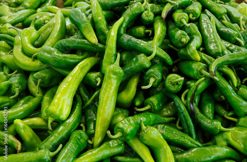 Fresh green peppers © katrinshine