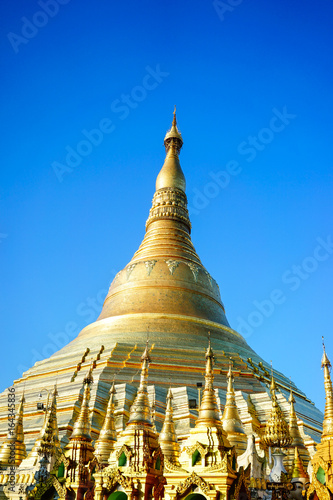 Shwedagon Pagoda in Yangon, Myanmar