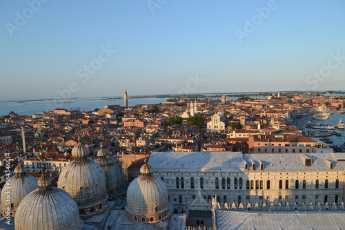 Coucher du soleil sur Venise