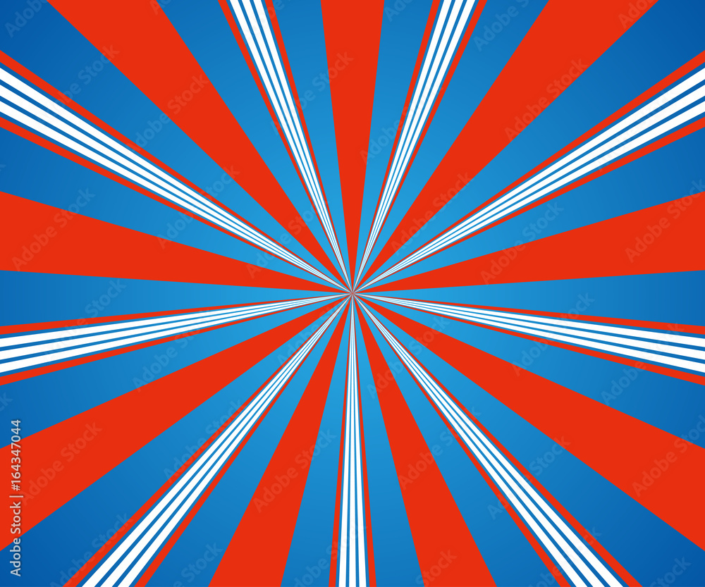 Fototapeta premium Sunburst background. Vector