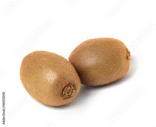 Ripe whole kiwi fruit