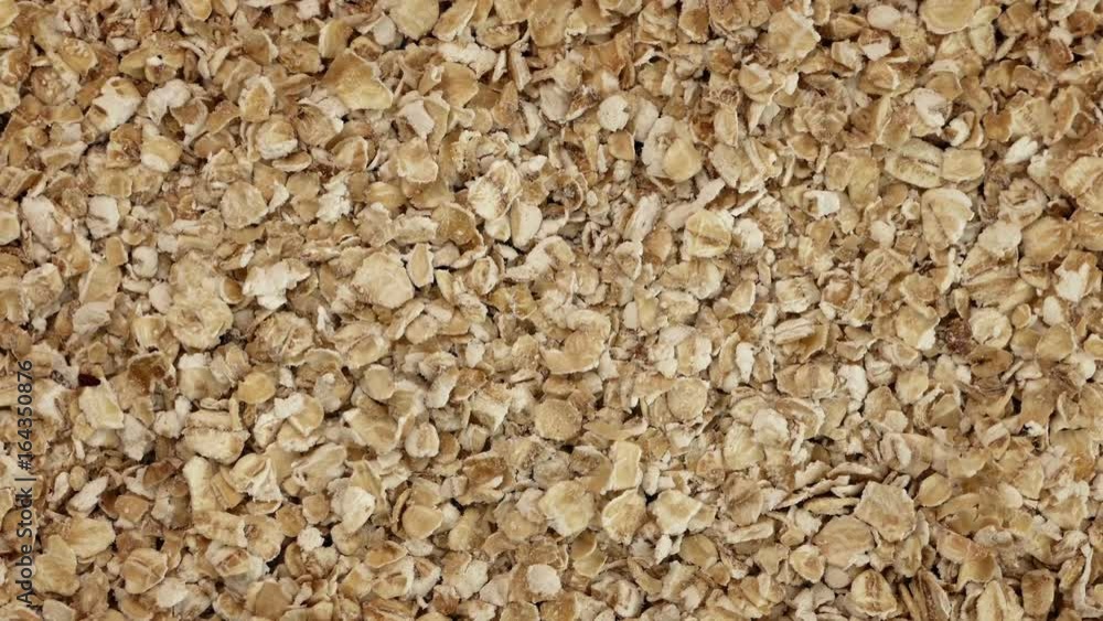 Breakfast Oats Rotating Closeup Breakfast Oats Rotating Closeup