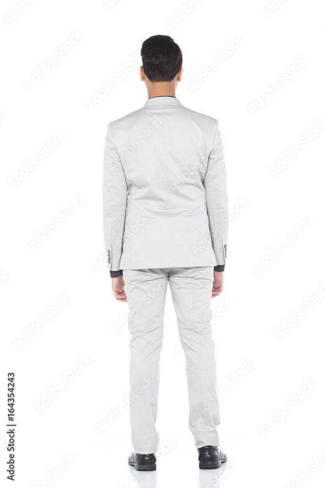 Full Length Snap Figure, Business Man Stand in Gray Suit pants and black shoes Full Length Snap Figure, Business Man Stand in Gray Suit pants and black shoes