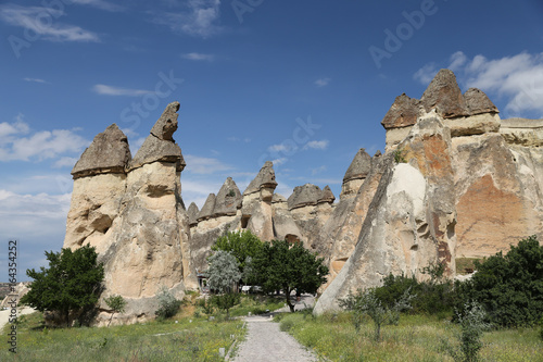 Rock Formations in Pasabag Monks Valley, Cappadocia